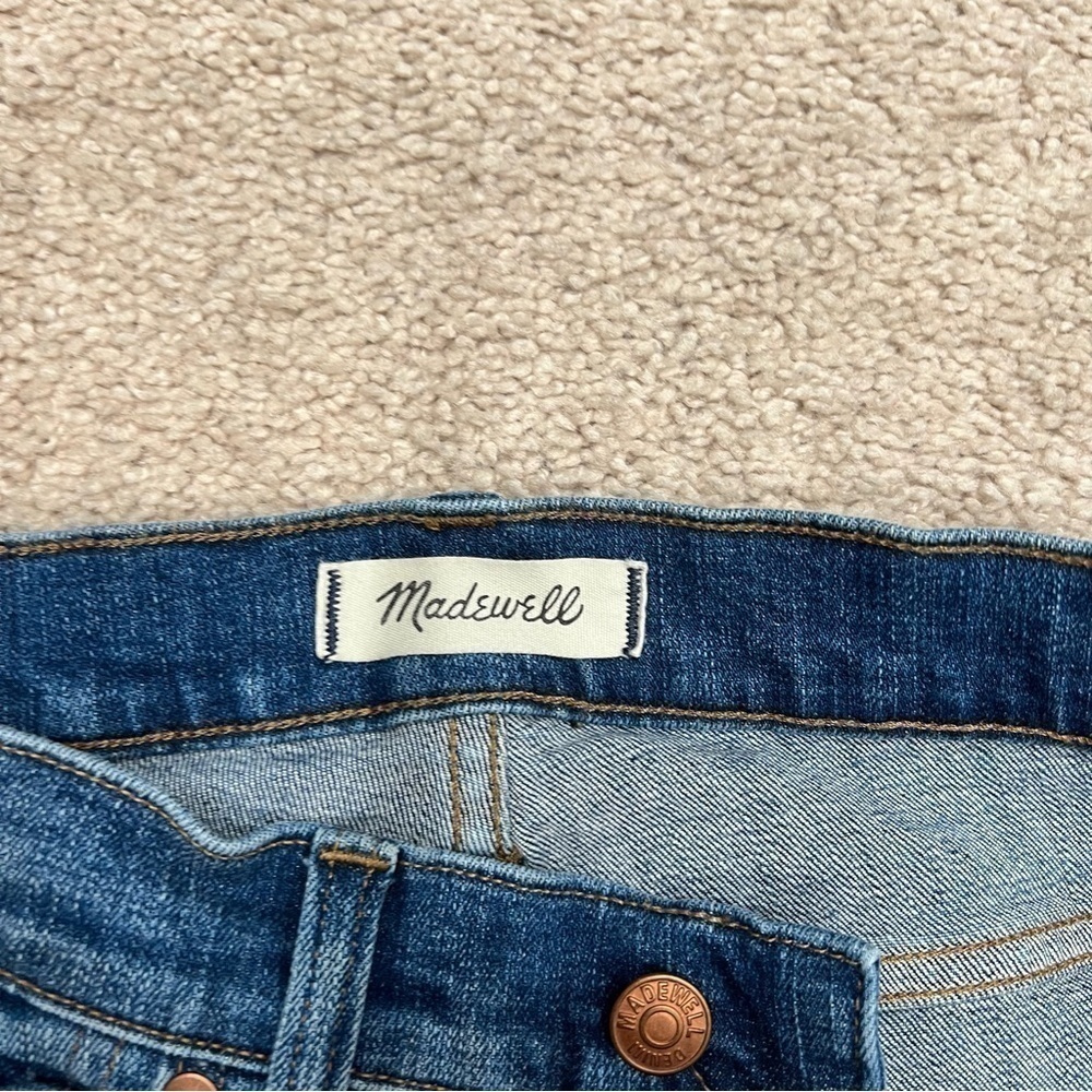 Madewell Distressed 9” High Rise Skinny Jeans Women’s Size 27 - Picture 3 of 10